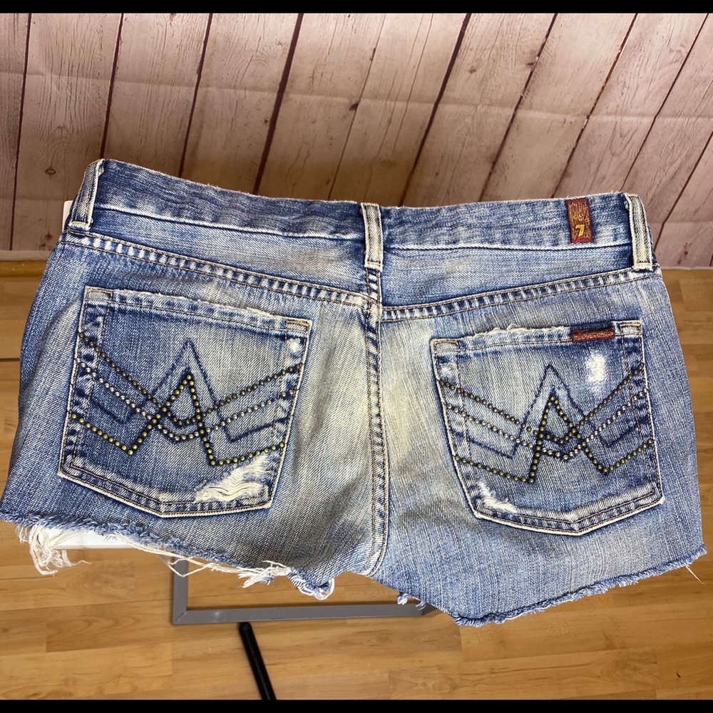 7  For All Man Kind jeans shorts size 28